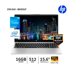 LAPTOP HP PROBOOK 440 G7 Intel Core i7-10510u 1.8Ghz 4 Núcleos Máxima Frecuencia 4.9Ghz 8MB Cache 16GB DDR4 Disco Sólido 512GB M.2