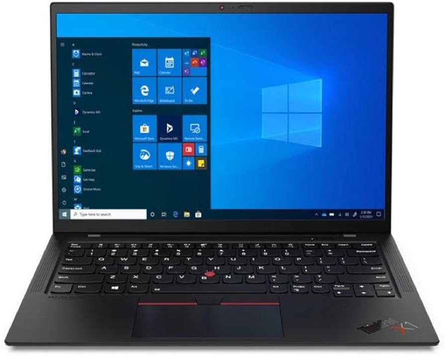 LAPTOP LENOVO X1 CARBON GEN 9 Intel Core i5-1145G7 2.6Ghz 4 Nucleos Max. Velocidad 4.7Ghz 8MB Smart Cache 8GB DDR4 Disco Sólido 256GB M.2
