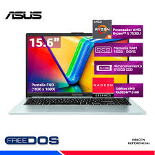 LAPTOP ASUS VIVOBOOK GO 15 E1504FA-BQ547 AMD Ryzen 5 7520U 16GB DDR5 SSD 512GB