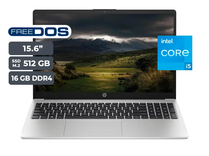 LAPTOP HP 250 G10 INTEL CORE I5 1334U 16GB SSD 512GB